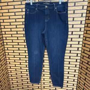 Liverpool Dark Wash The Ankle Skinny Jeans Size 10/30